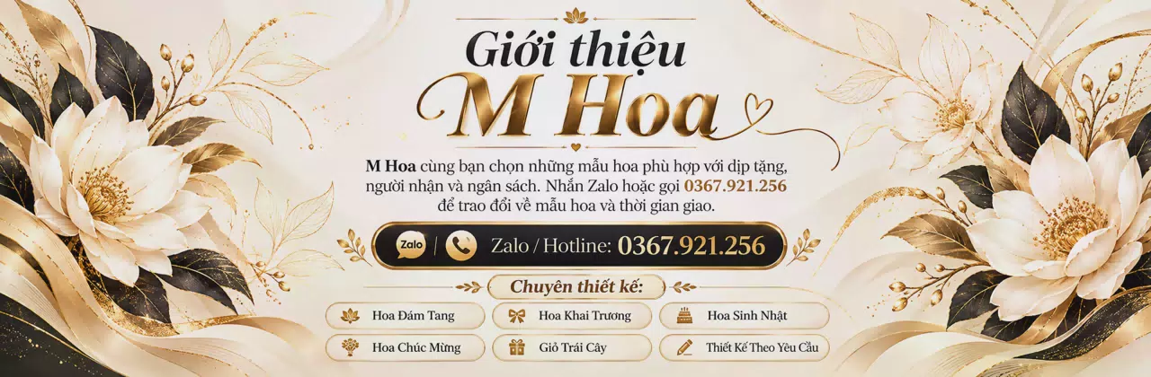 Ảnh bìa Shop hoa tươi Xã Long Khánh Đồng Tháp - Tư vấn hoa theo từng dịp
